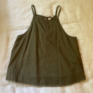 Melrose and Market Dark Green Tank Top